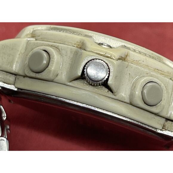 Casio ABX-24 Wrist Watch Module 2359 Vintage Old Retro Data Bank Dead Battery - Picture 4 of 8